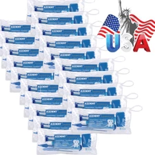 AZDENT Dental Orthodontic Oral Care Kit Hygiene Clean Tools Teeth Whitening Blue
