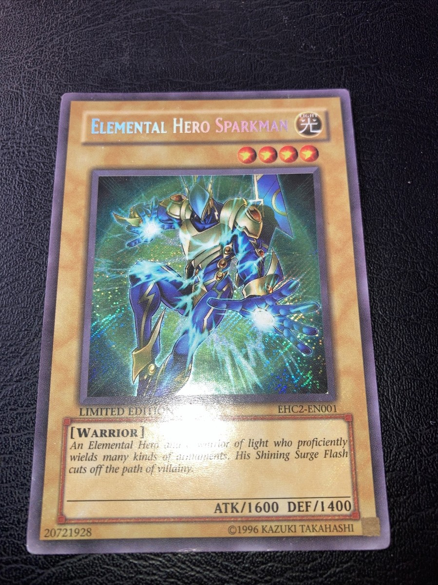 遊戯王ラッシュデュエル ELEMENTAL HERO SPARKMAN EHC-2 Elemental HERO Sparkman - Super Rare RD/SD0B-JPS06 Birth of