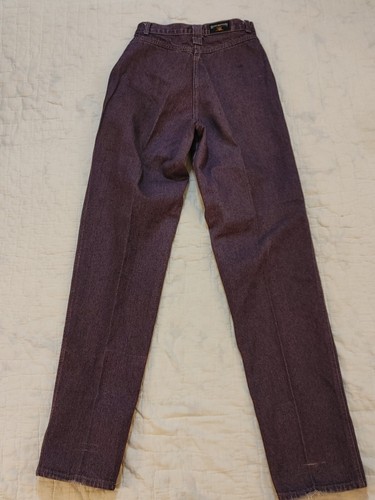 Vintage Rocky Mountain Jeans Bare Back Damen 30/11 Lila Rockie Tall High Rise - Bild 11 von 12