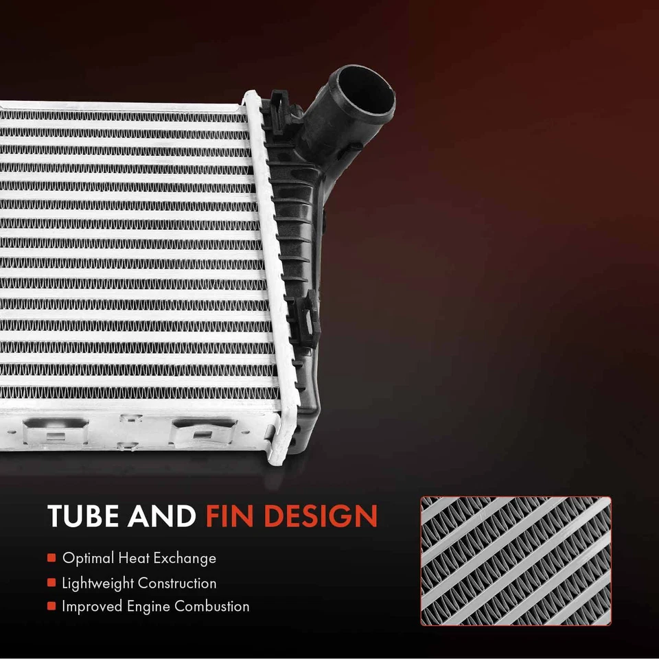 Intercooler de aluminio refrigerado por aire para Smart Fortwo 2008-2010 2012-2015 1,0 L Turbo Foto 2 de 4