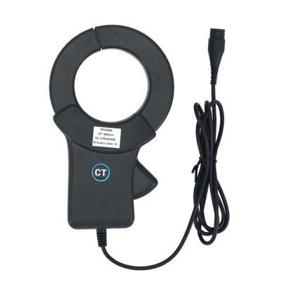 Handheld High Accuracy Clamp AC Leakage Current Sensor Tester with 0mA to 1000A 