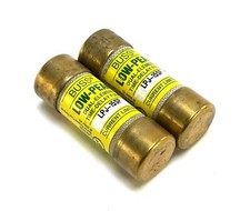 Bussman LPJ-15SP 15 Amp 600 Vac Class J Low Peak Fuse Lot of 2 