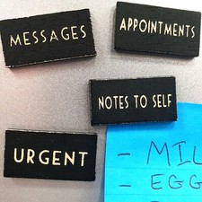 Shabby Chic Fridge Magnet Vintage Mini Small 3cm Note Holder Memo Message Board