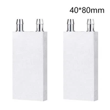 40*80 Radiator Heatsink System Aluminum Water Cooling Block Liquid Water Cooler