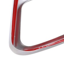 Guarnizione Puntale Scarico Quad Auto Cromata Acciaio Inox per MercedesBenz CLS W218 20122