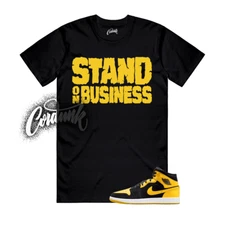 1 New Love Black Varsity Maize Yellow White 2025 T Shirt Match Match SOB