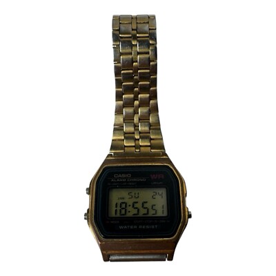 Casio 593 A159W Armbanduhr für Herren Uhr - Batterie neu! - GEBRAUCHT