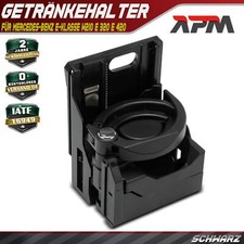 Getr&auml;nkehalter Vorne Mitte Schwarz f&uuml;r Mercedes-Benz E-Klasse W210 E 320 E 420