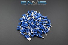 14-16 GAUGE 200 PK VINYL BLUE QUICK DISCONNECT FEMALE .110 TERMINAL CONNECTOR