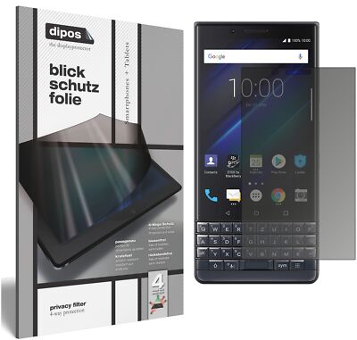 Schutzfolie für Blackberry Key 2 LE Blickschutzfolie matt Folie Display Schutz