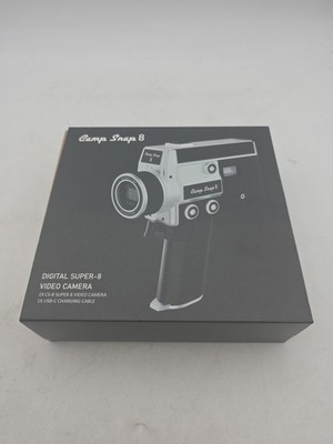 Camp Snap CS8 Digital Super8 Video Camera - Screen-Free - Retro Style