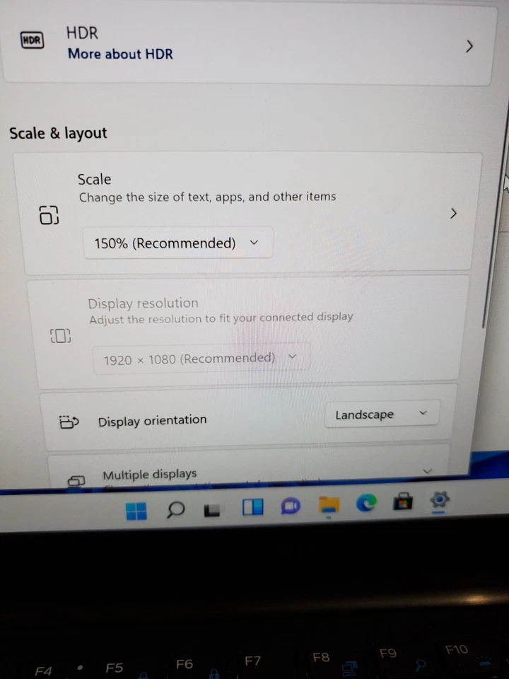 戴尔 Latitude 7480 14 英寸笔记本电脑 i5-7300U 2.6GHz 8GB RAM 128GB 固态硬盘 Win11 #69 — 第 4/4 张图片