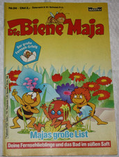 Die Biene Maja  Nr. 24 Comic Heft Album 1986 Bastei 1980er Jahre selten Vintage