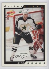 1996-97 Score Greg Adams #39 0a4