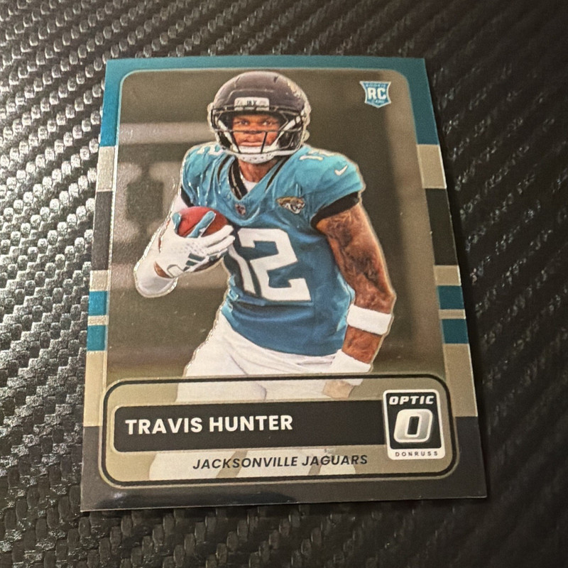 Panini Donruss Optic 2025 Travis Hunter Jacksonville Jaguars Rookie Card #5