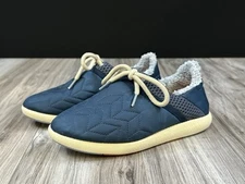 Olukai Mahiki Slipper Sneakers Indoor/Outdoor Moonlit Ocean Blue Women Size 9