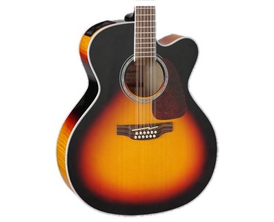 Takamine GJ72CE12 Jumbo 12-String A/E Guitar - Brown Sunburst - B-Stock