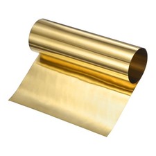 Brass Sheet Roll, 39 x 8 x 0.002 inch, Metal Foil Plate, Hardware, DIY Crafts