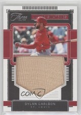 2022 Panini Three and Two Jumbo Swatches 53/75 Dylan Carlson #JS-DC g7g