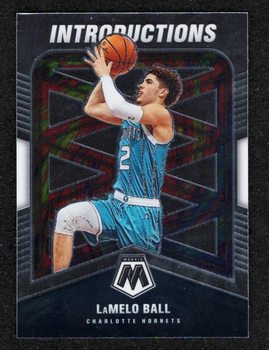 2020-21 Panini Mosaic #5 LaMelo Ball Introductions Rookie E1