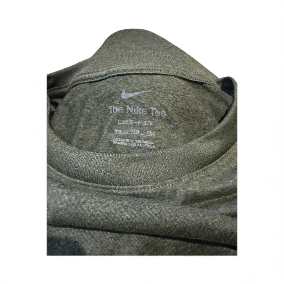 Nike Men's Dri-FIT Legend Fitness Tee Olive Green Short Sleeve XXL - Image 3 of 3