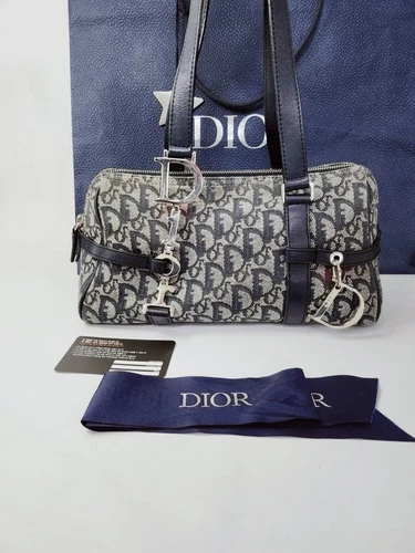 Sac à bandoulière femme Dior oblique anneau en D breloque 85166575