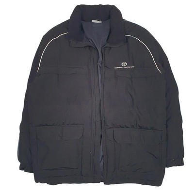 SERGIO TACCHINI Puffer Jacket Coat Insulated Goose Down Mens XL