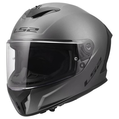 LS2 FF820 RAPID III SOLID Matte Titanium Full Face Helmet