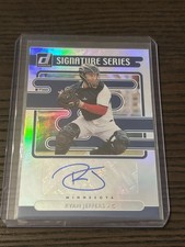 Ryan Jeffers Twins 2021 Donruss Signature Series Auto