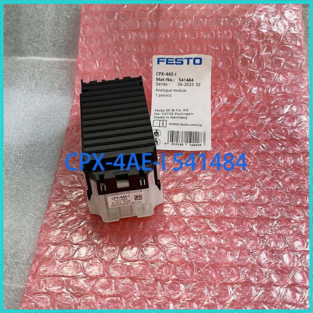 New In Box Festo PLC module CPX-4AE-I 541484 Analog input module Fast Shipping