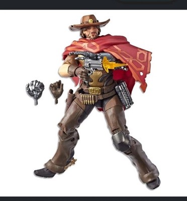 Hasbro Overwatch Ultimates Series McCree 6  Action Figure Broken Seal New 