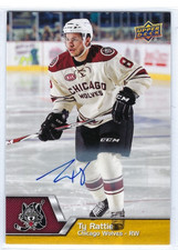 2014-15 Upper Deck AHL #102 Ty Rattie autograph