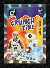 2025 Panini Donruss WNBA Crunch Time Holo Laser 49/99 Courtney Williams #16 m4w