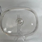 Pyrex 17 Glass Lid Only DC1.5C (for Corningware Oval Casserole) 11”x 8.5” READ