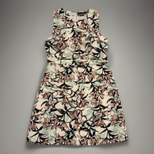 Warehouse Floral Mini Dress , Lined, Size 10