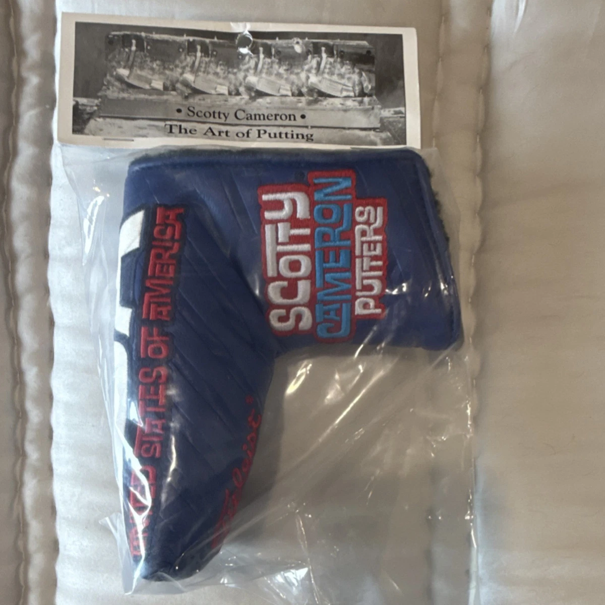 Headcover Driver Bleu PACK DE 9 Couvre-chefs De Golf En Cuir