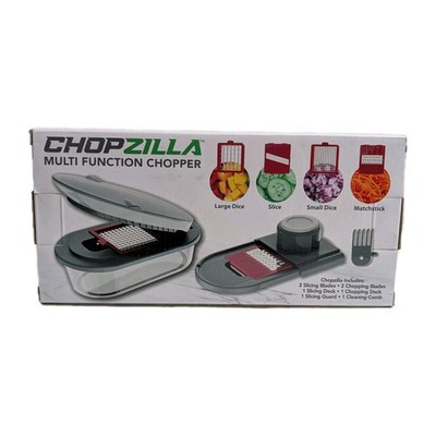 CHOPZILLA Multi Function Vegetable Fruit Cheese Chopper #6272ENCWM New