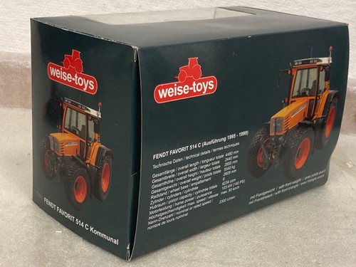 1/32 scale Weise-toys 1101 Fendt 514C Favorit Kommunal traktor tracteur tractor - Picture 5 of 7