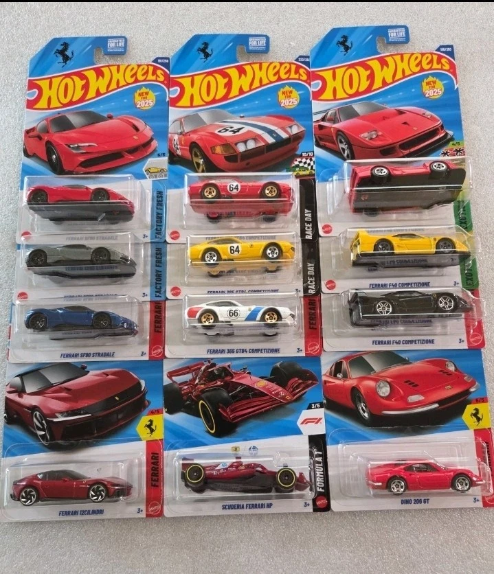 Hot Wheels Exotics Ferrari Diecast & Toy Vehicles for sale | eBay
