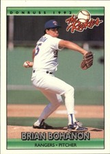 1992 Donruss The Rookies Baseball Card #11 Brian Bohanon 