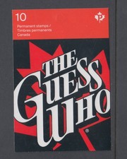 Canada BK546 The Guess Who Complete Booklet 10xP stamps