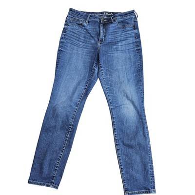 Universal Thread Highest Rise Skinny Jeans Womens 12 Blue Stretch Denim Pants