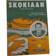 Vintage Skokiaan Sheet Music by Tom Glazer & August Msarurgwa