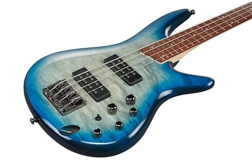 Ibanez SR400EQM Stained Cosmic Blue Starburst