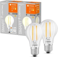2X Ledvance Smart+ Wifi Filament E27 6W 806Lm 2700K Dimmbar 4058075665620