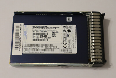 IBM System Storage SSD 240GB 6GB/s SATA 01EJ485 01EJ260 01EJ851 Micron 5100 PRO