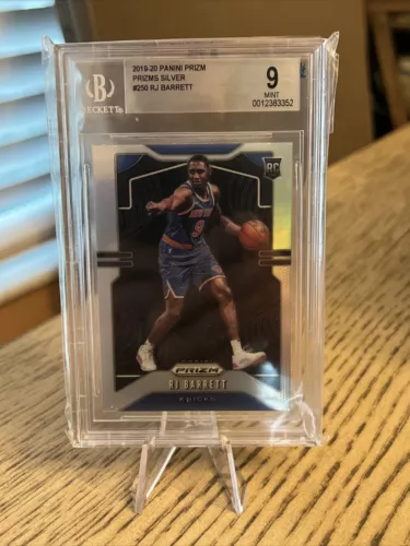 2019 Panini Prizm Silver #250 RJ Barrett RC Rookie Mint BGS 9