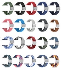Nylon Fabric Band For Apple Watch Series 9 8 7 6 5 SE 4 iWatch Ultra 49mm Strap