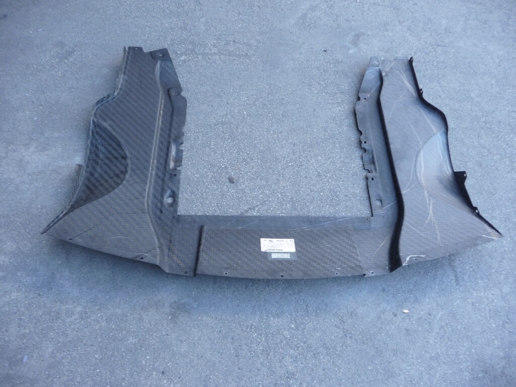 McLaren 675LT P11 GTR Rear Diffuser Cover Shield Carbon Fiber Fibre 11A7977RP OE