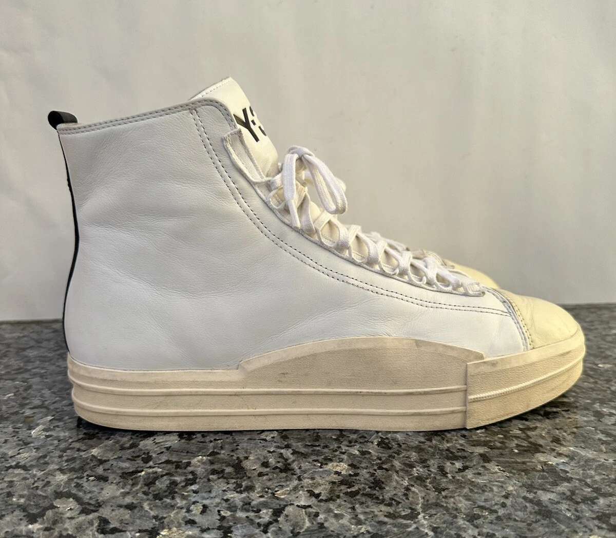 adidas Y-3 Yuben Mid Black White for Sale | Authenticity